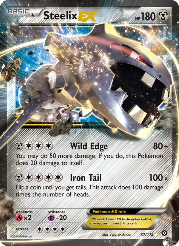 Steelix EX, Steam Siege