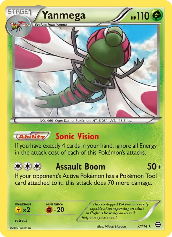 Yanmega, Steam Siege