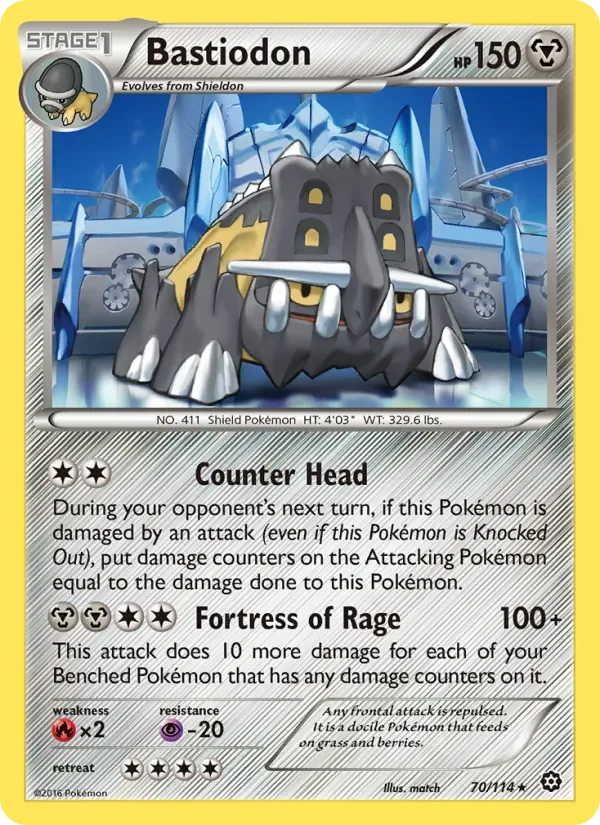Bastiodon, Steam Siege