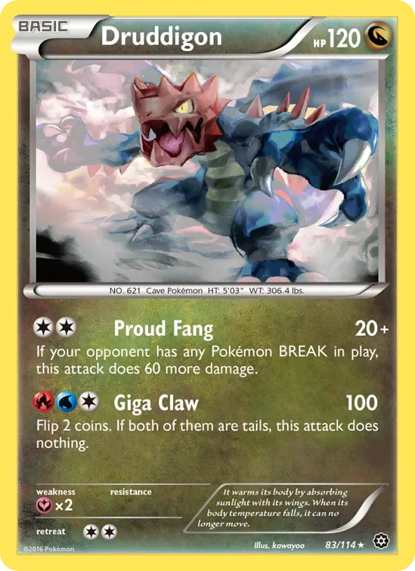 Druddigon, Steam Siege