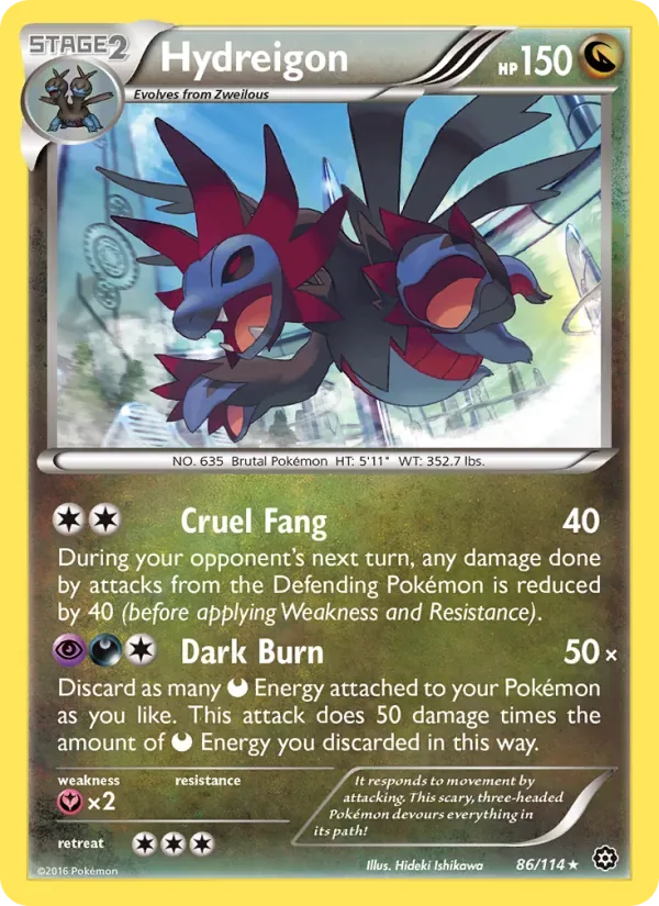 Hydreigon, Steam Siege