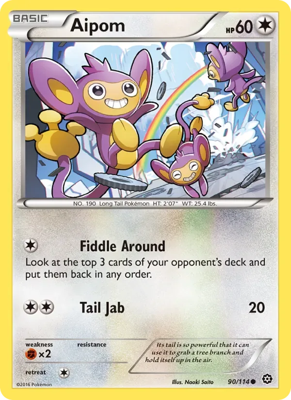 Aipom, Steam Siege