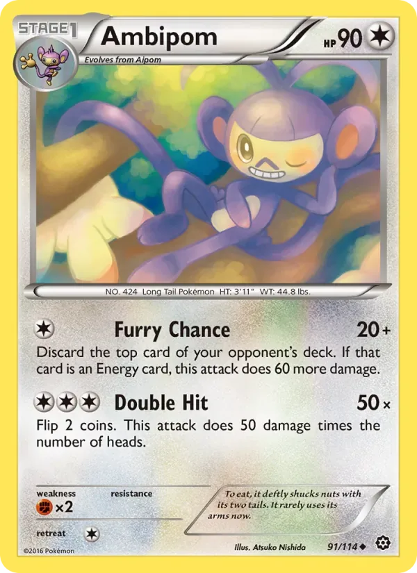 Ambipom, Steam Siege