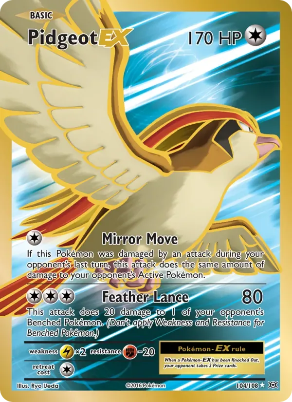 Pidgeot EX, Evolutions
