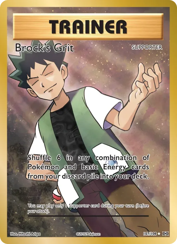 Brock's Grit, Evolutions