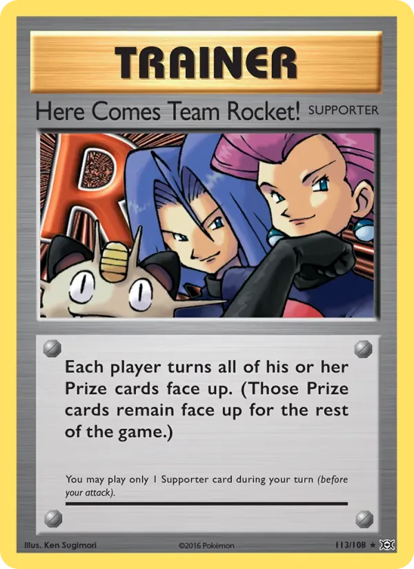 Here Comes Team Rocket!, Evolutions