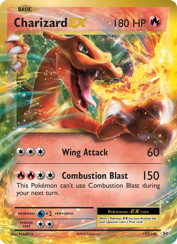 Charizard EX, Evolutions