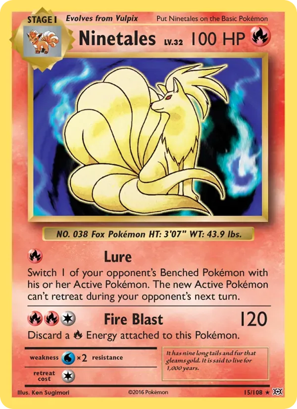 Ninetales, Evolutions