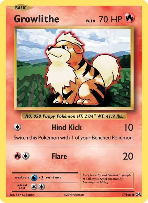 Growlithe, Evolutions