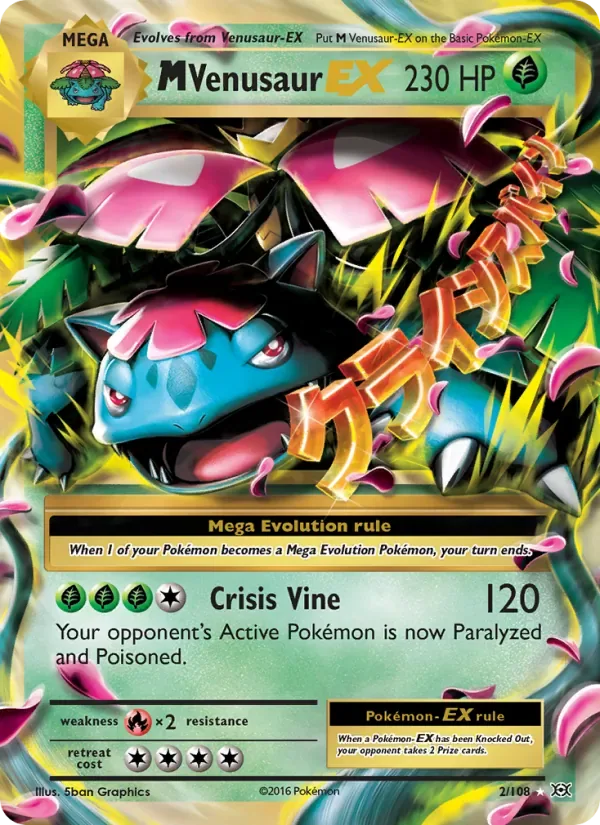 M Venusaur EX, Evolutions