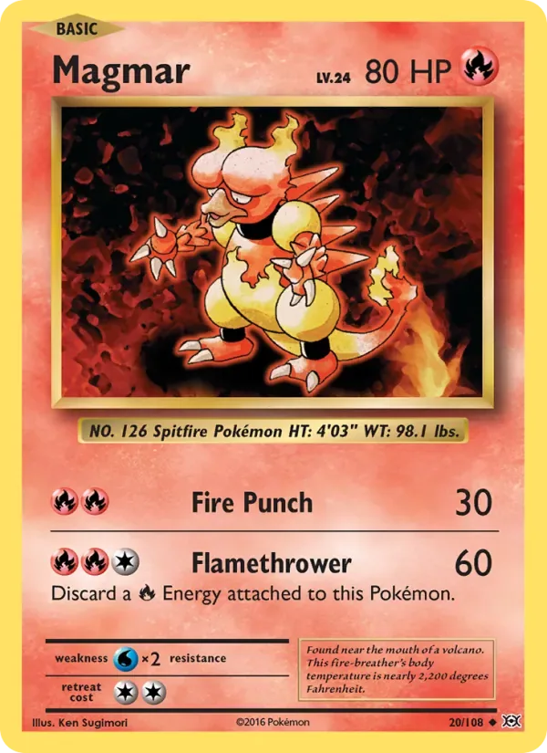Magmar, Evolutions