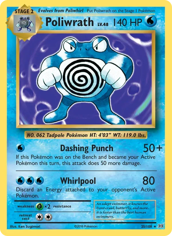Poliwrath, Evolutions