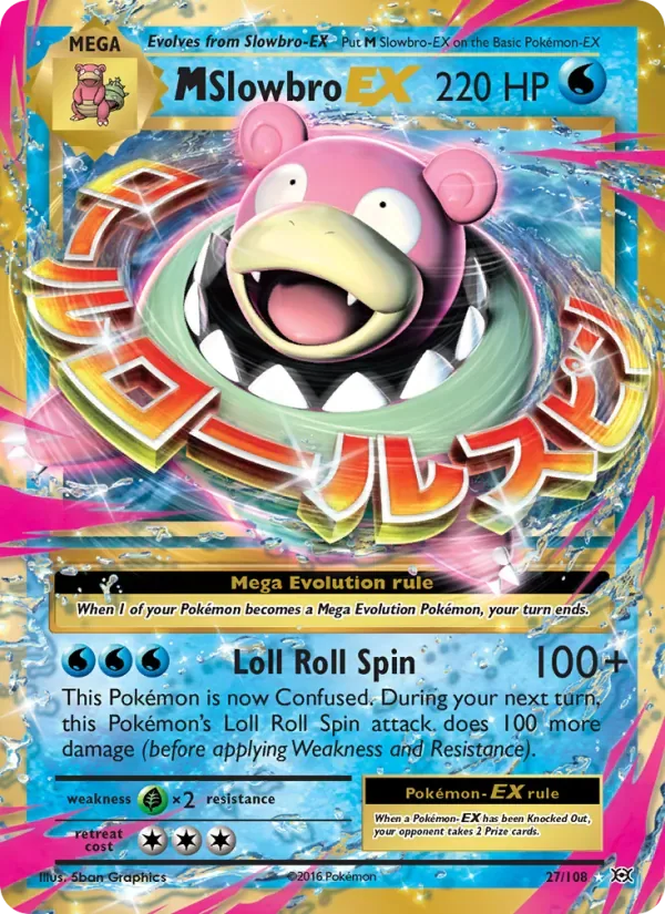 M Slowbro EX, Evolutions