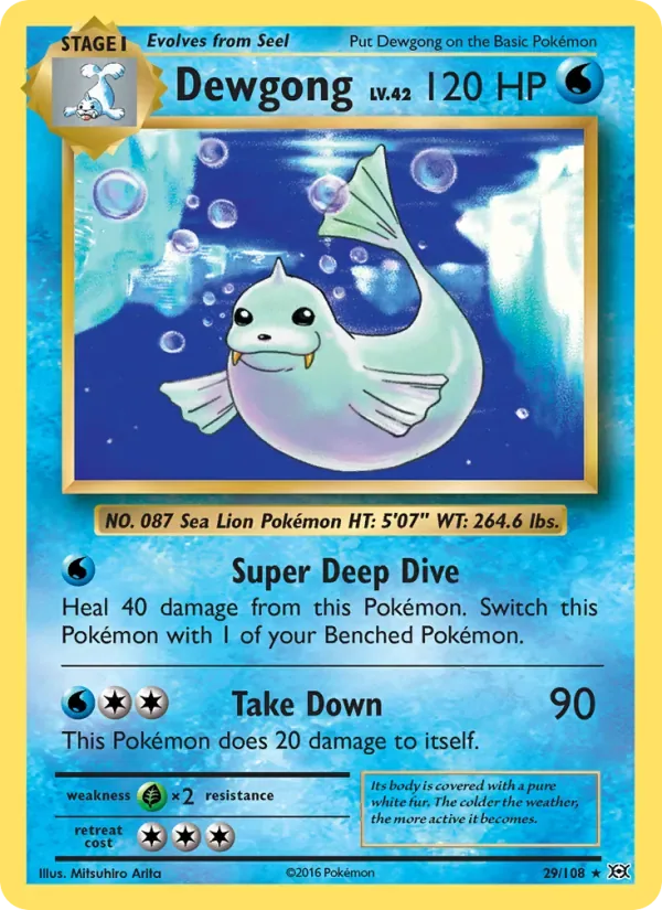 Dewgong, Evolutions