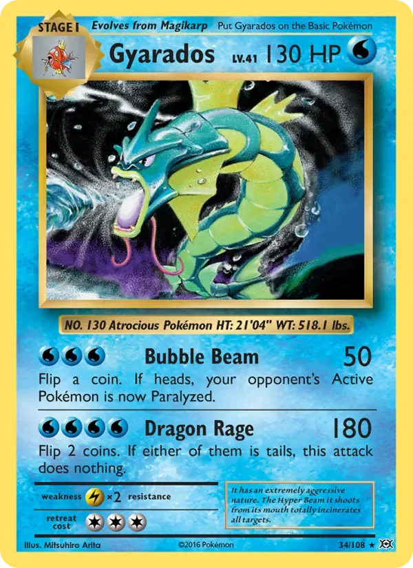 Gyarados, Evolutions