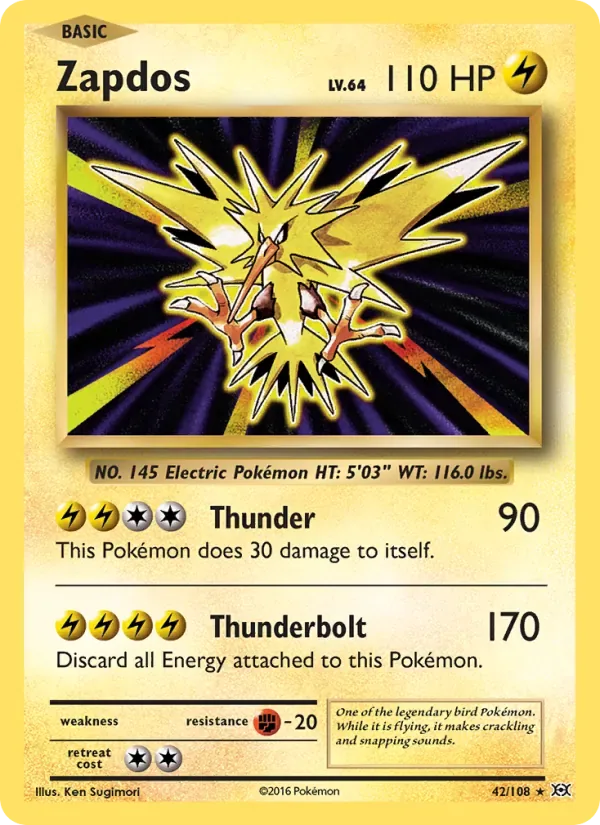 Zapdos, Evolutions