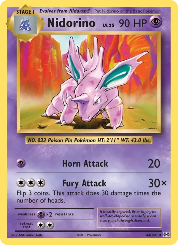 Nidorino, Evolutions