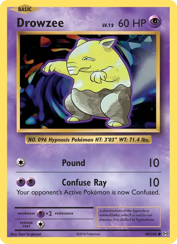 Drowzee, Evolutions