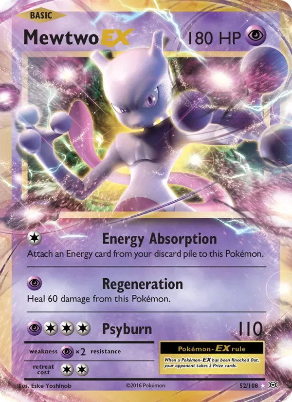 Mewtwo EX, Evolutions