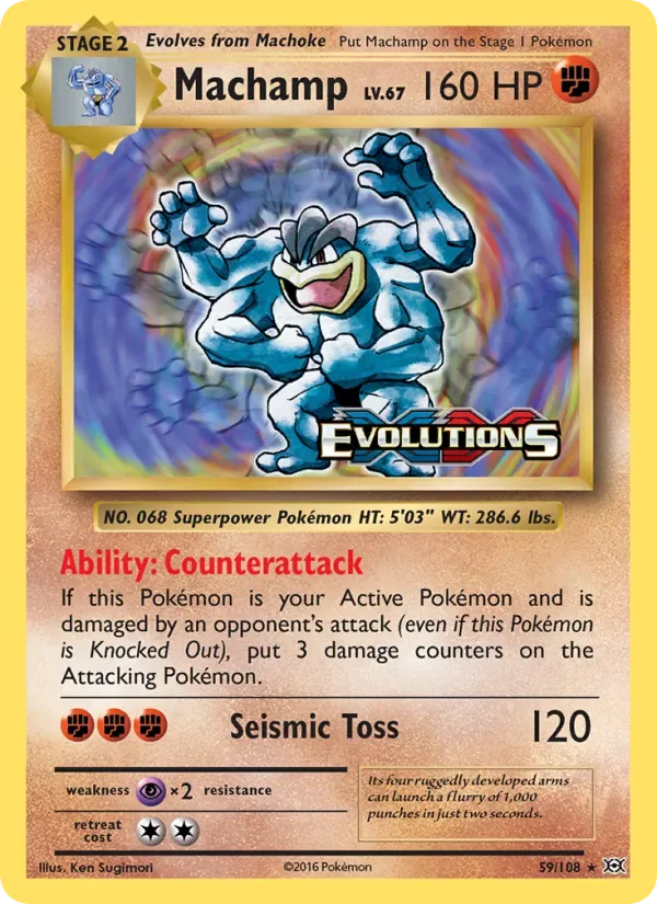 Machamp, Evolutions