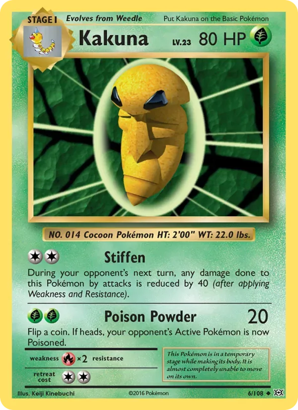 Kakuna, Evolutions