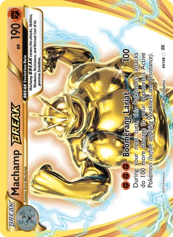 Machamp BREAK, Evolutions