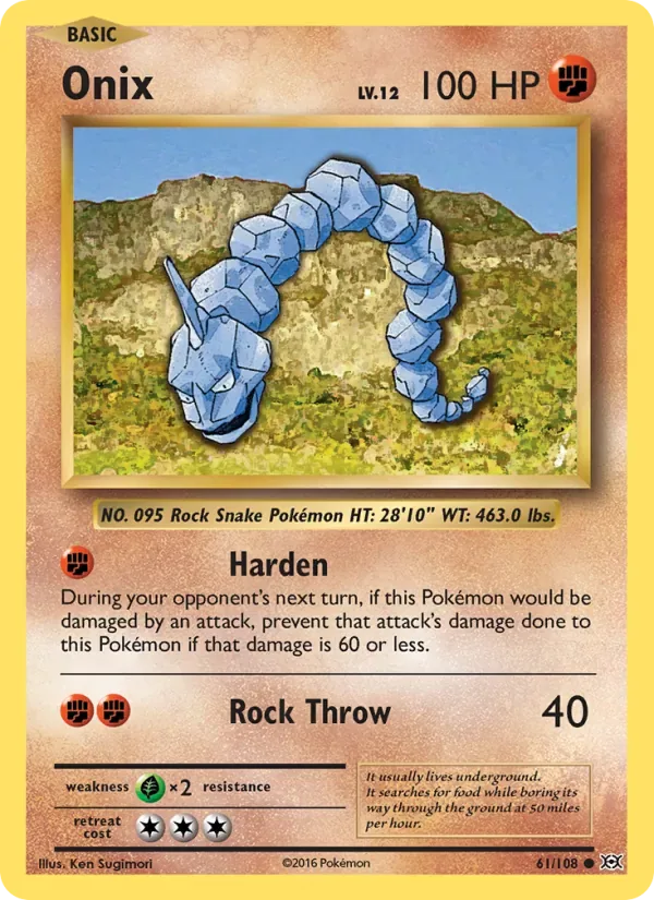 Onix, Evolutions