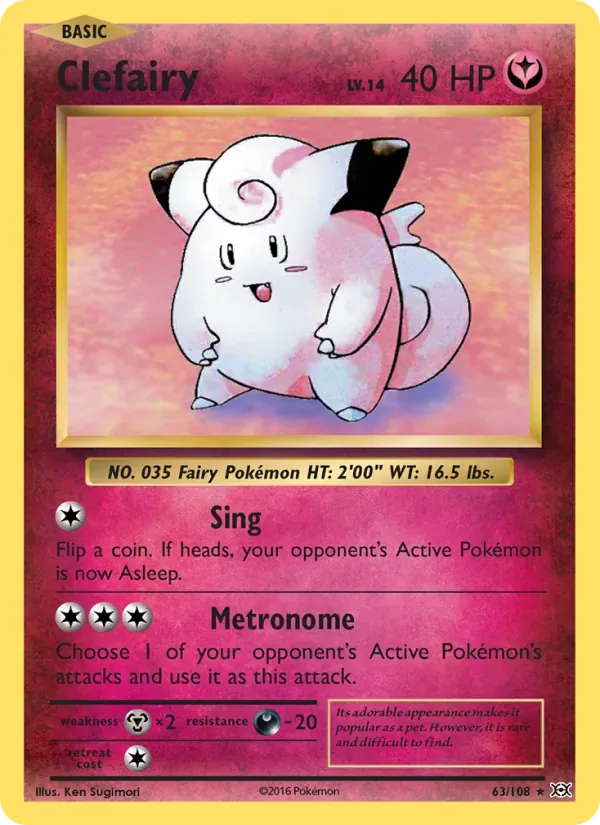 Clefairy, Evolutions