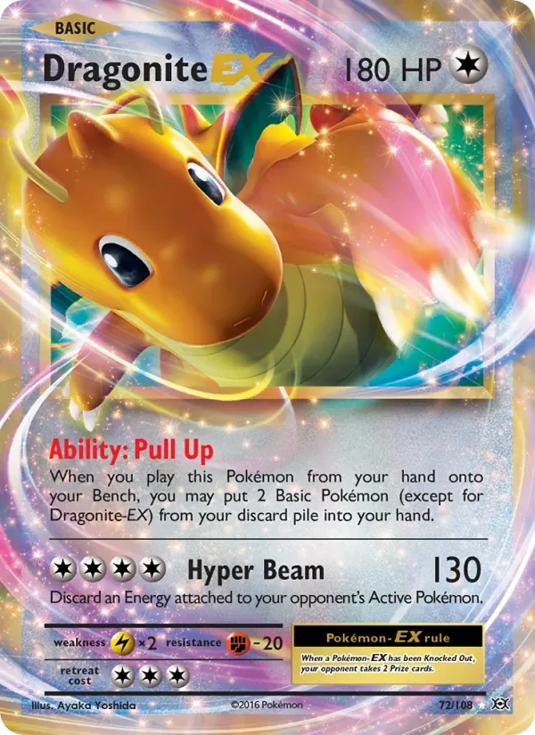 Dragonite EX, Evolutions