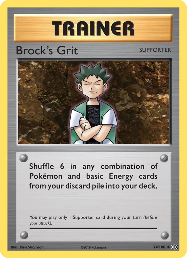 Brock's Grit, Evolutions