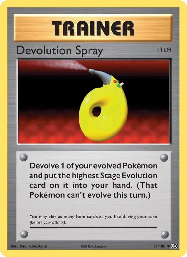 Devolution Spray, Evolutions