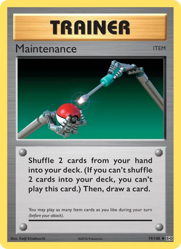 Maintenance, Evolutions
