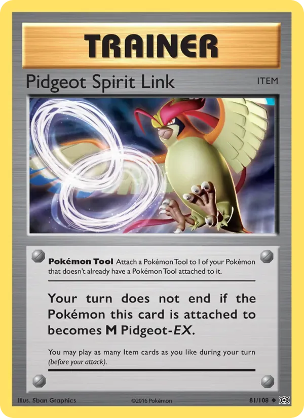 Pidgeot Spirit Link, Evolutions