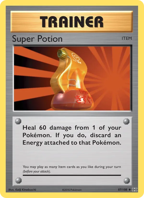 Super Potion, Evolutions