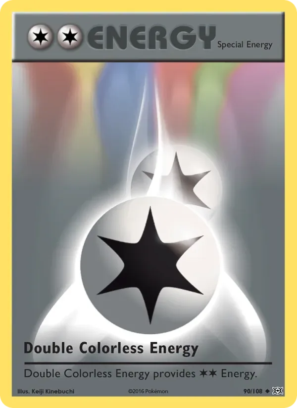 Double Colorless Energy, Evolutions