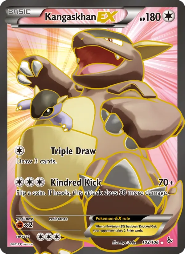 Kangaskhan EX, Flashfire