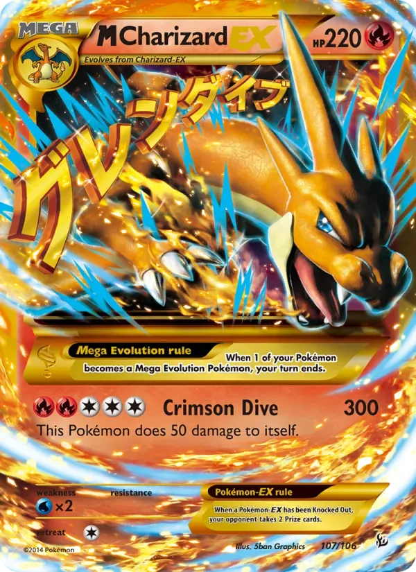 M Charizard EX, Flashfire