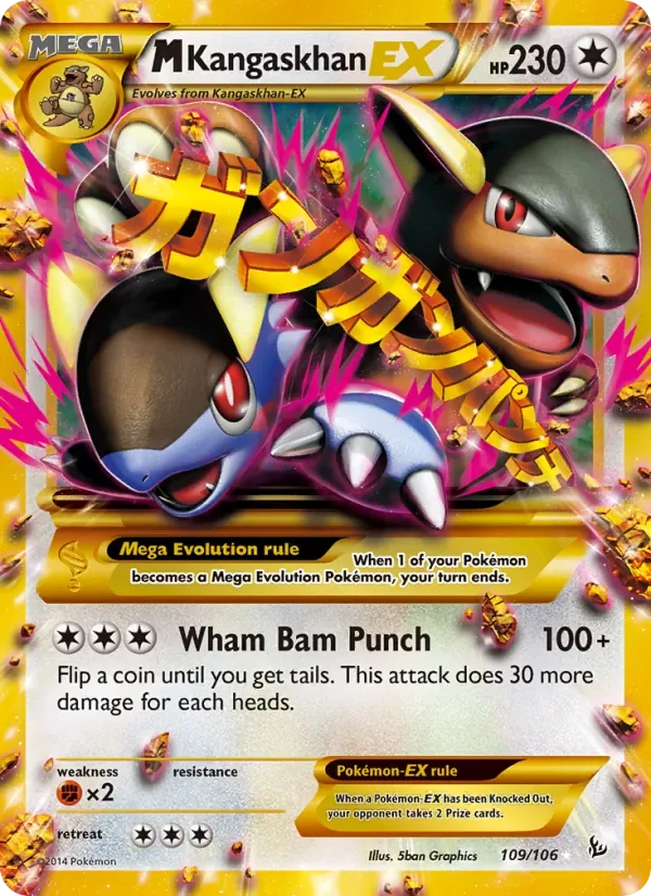 M Kangaskhan EX, Flashfire