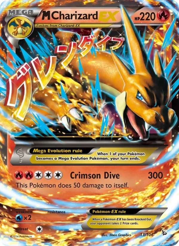 M Charizard EX, Flashfire