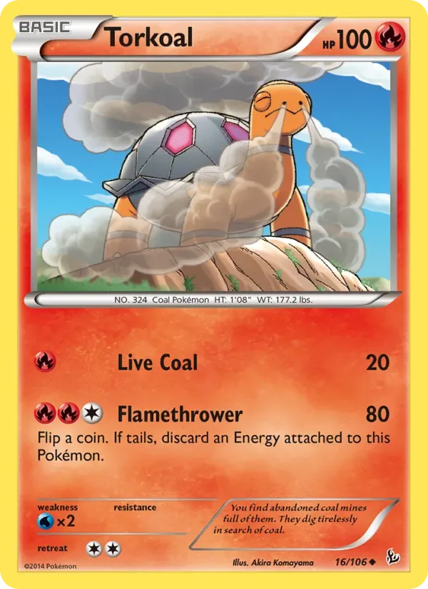 Torkoal, Flashfire
