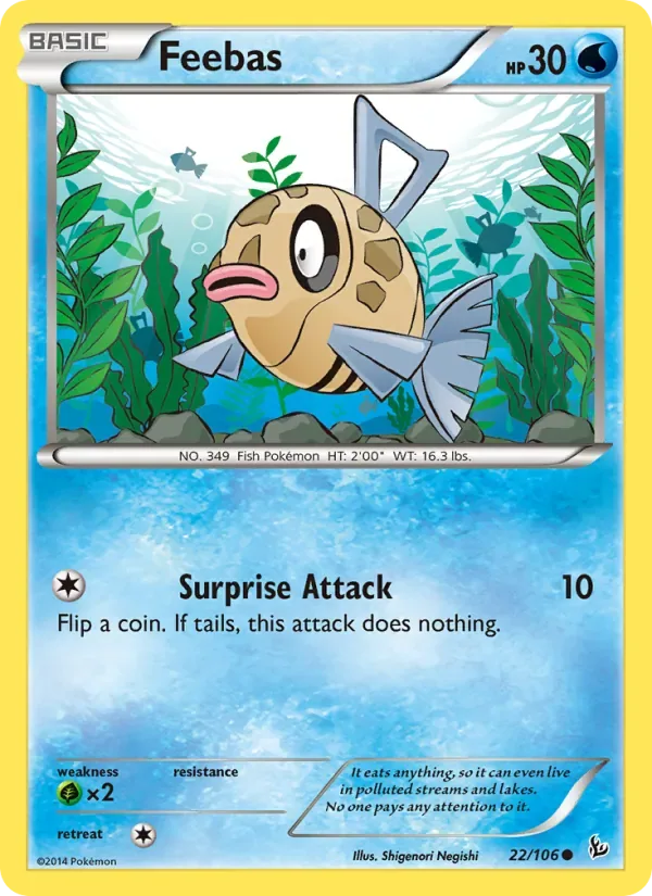 Feebas, Flashfire