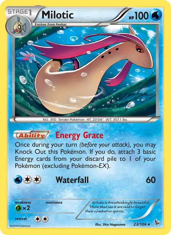 Milotic, Flashfire