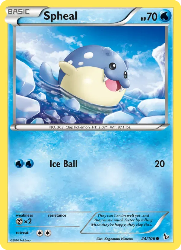 Spheal, Flashfire