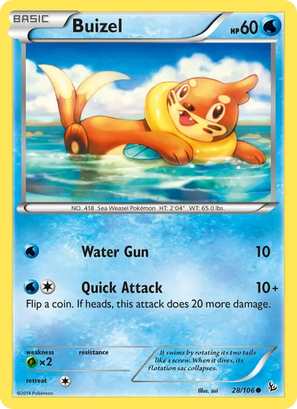 Buizel, Flashfire