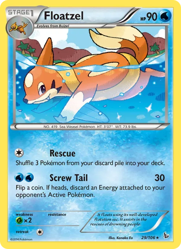 Floatzel, Flashfire