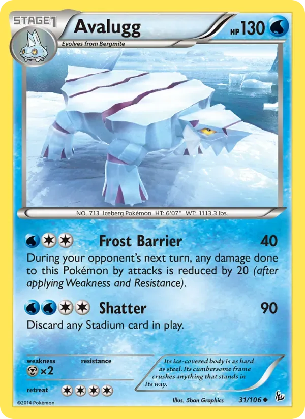 Avalugg, Flashfire