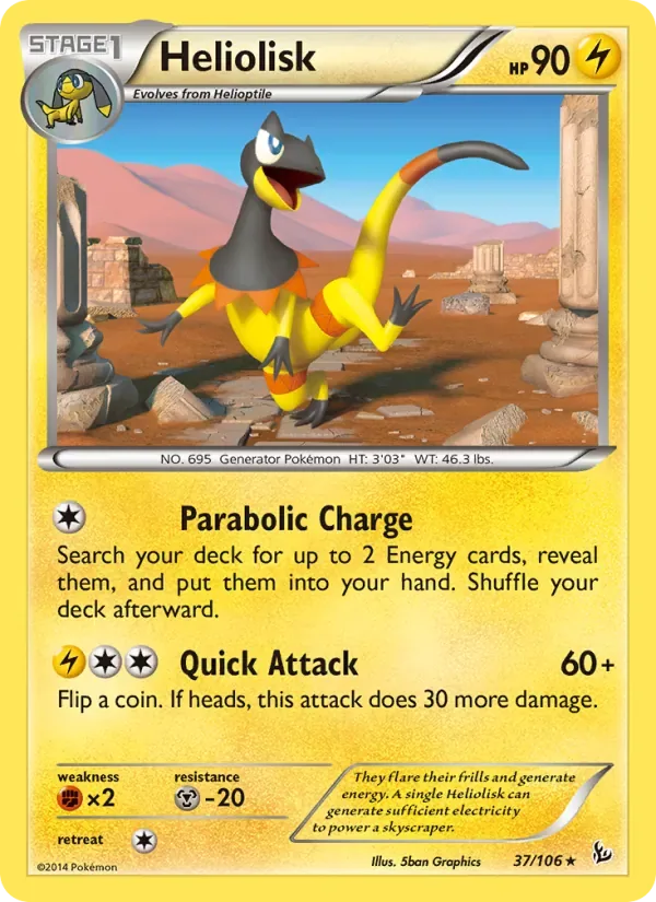 Heliolisk, Flashfire