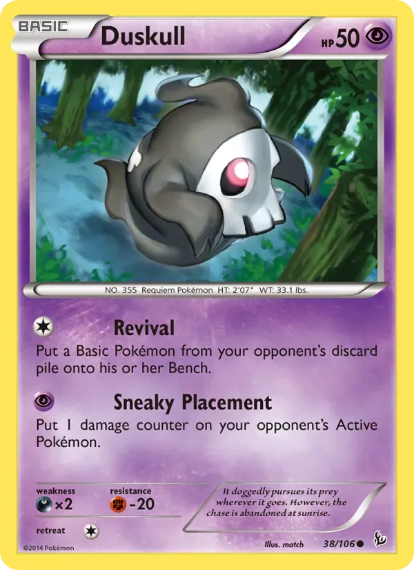 Duskull, Flashfire