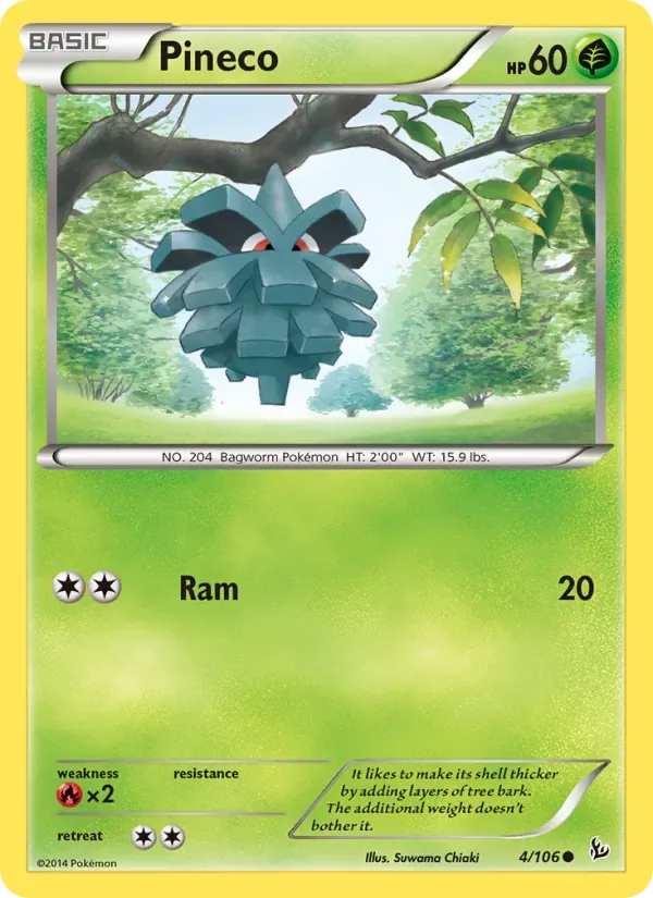 Pineco, Flashfire