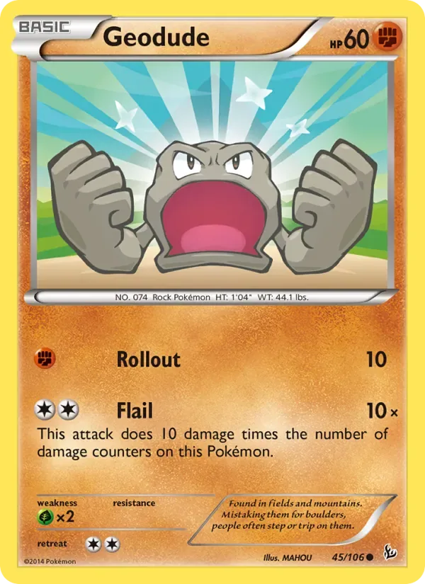 Geodude, Flashfire